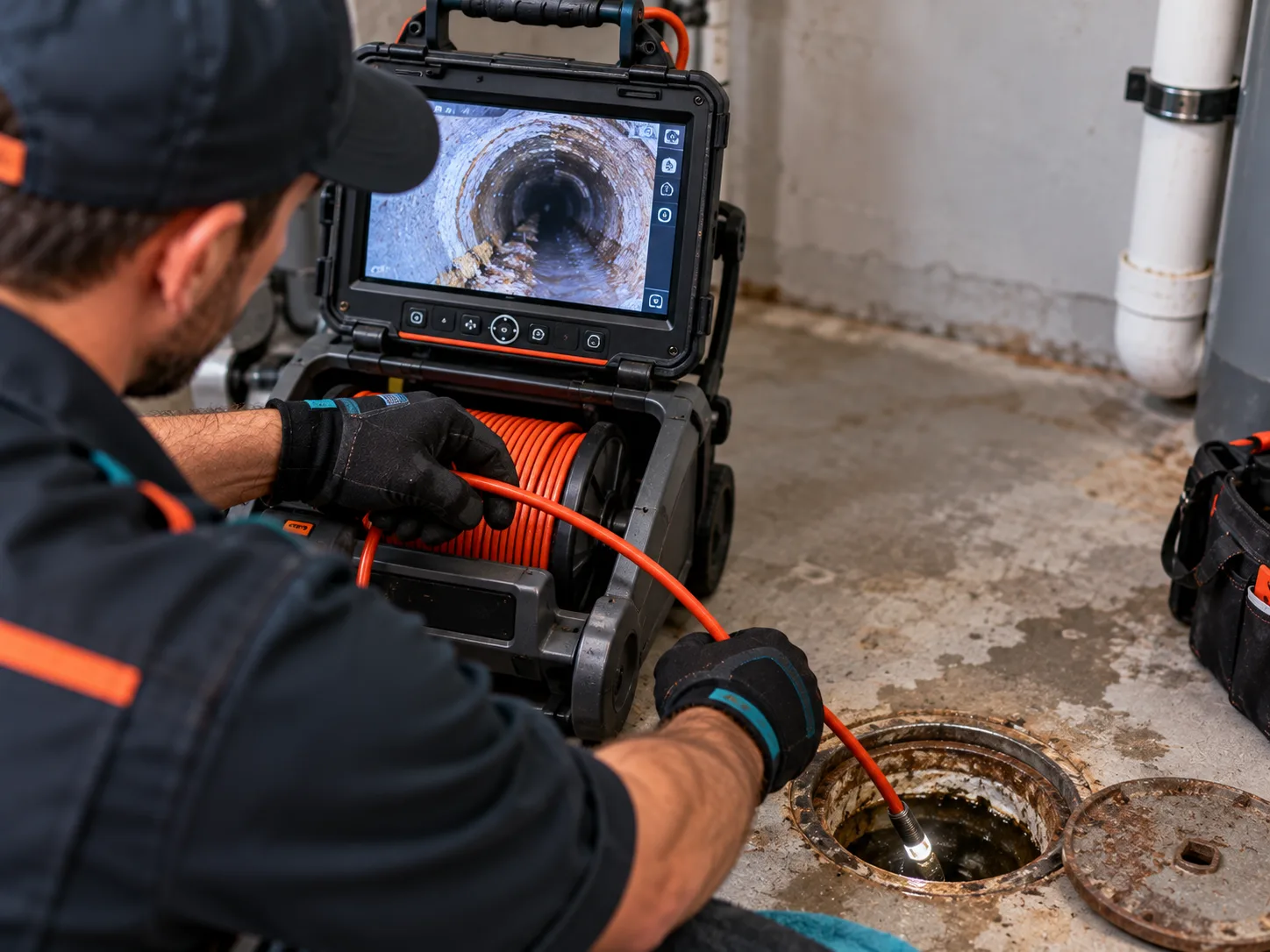 Clogged Drain Service company in Forestville, MI